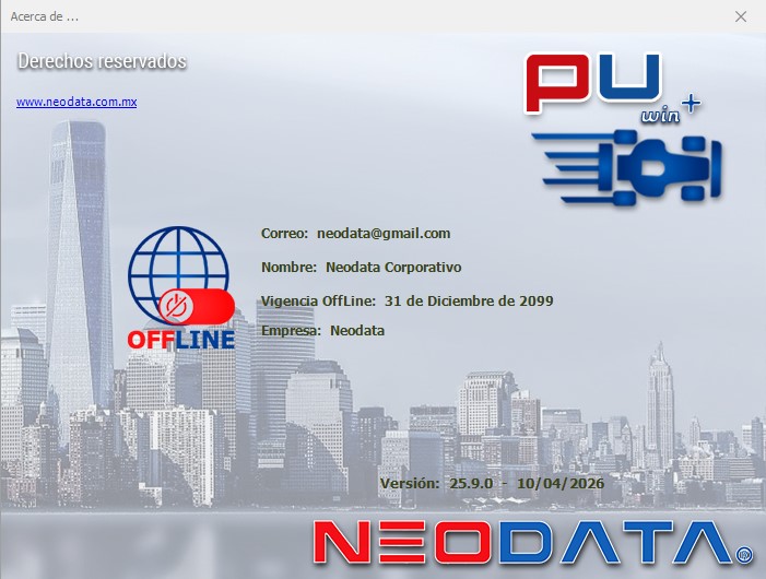 Neodata PU 2026